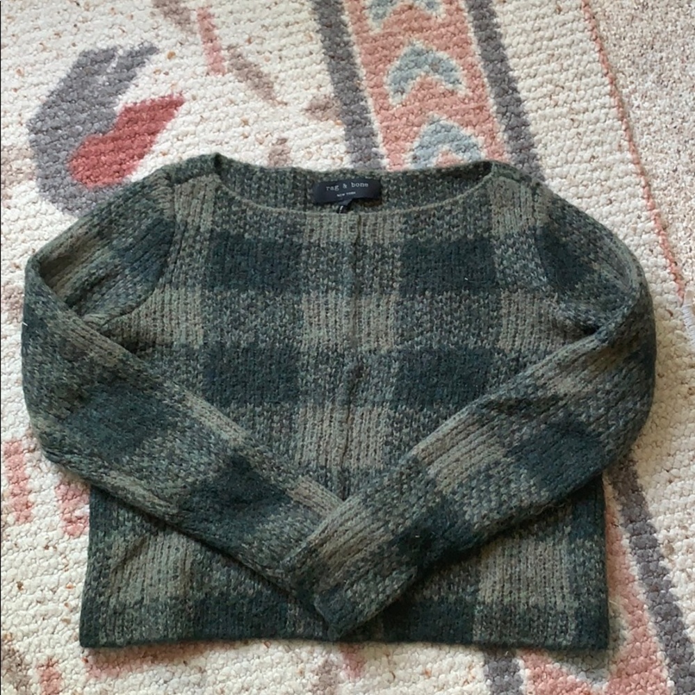 Rag & Bone Plaid Sweater